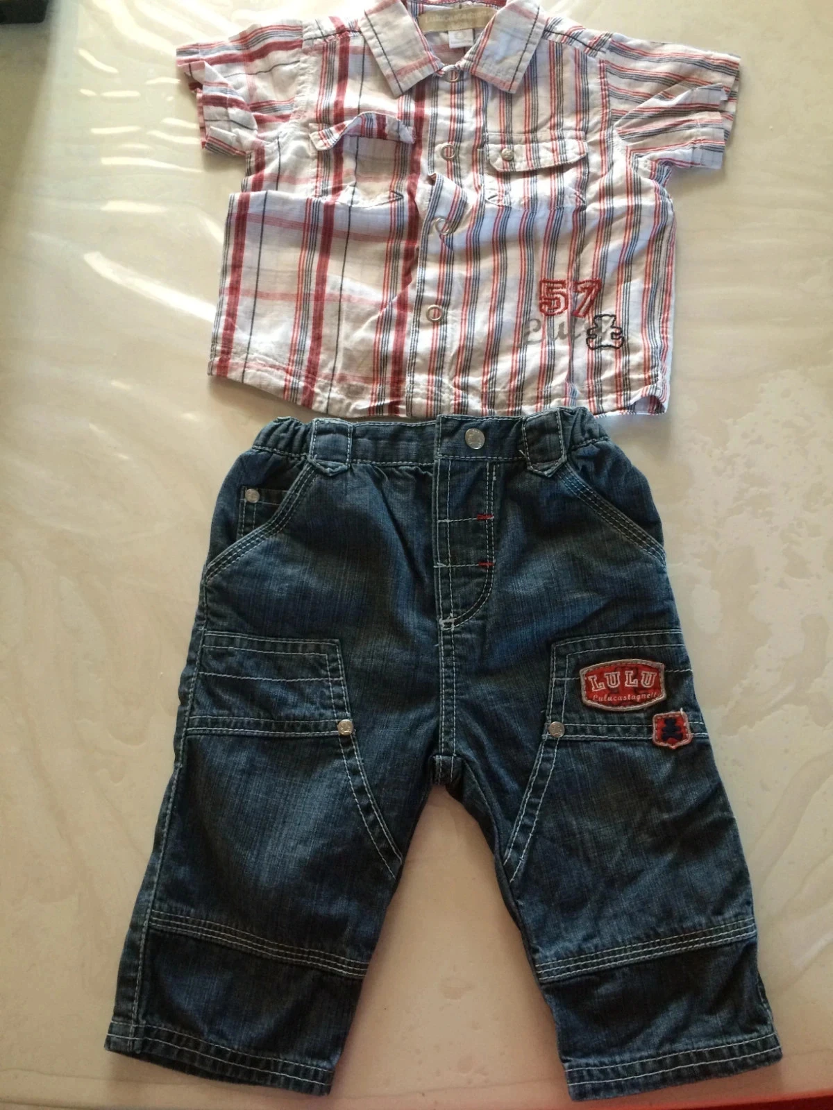 Ensemble lulu castagnette 6mois
